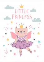 Postkarte Little Princess Postkarte Little Princess