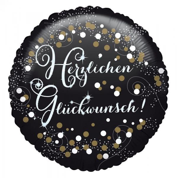 Herzlichen Glückwunsch Folienballon