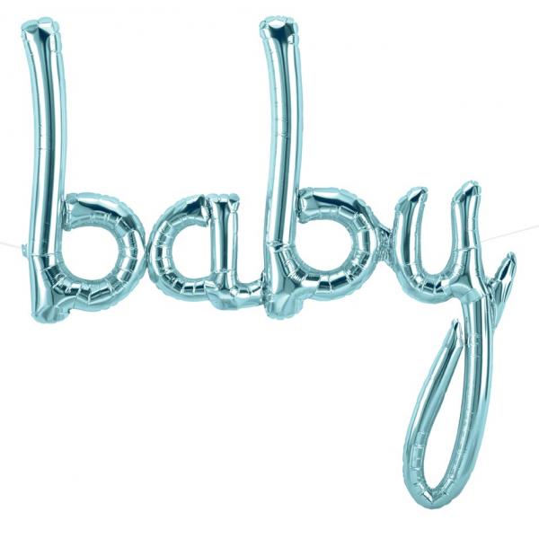 Baby schirftzug ballon