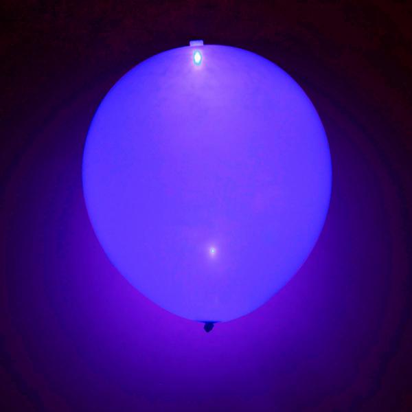 LED BALLON LILA