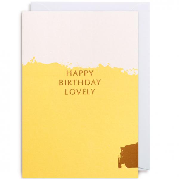 Grusskarte happy Birthday