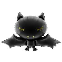 Folienballon Fledermaus Mit Großen Augen – 81 Cm, Heliumqualität, Durafloat – Halloween-Dekoration