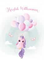 Postkarte Herzlich Postkarte Herzlich Willkommen