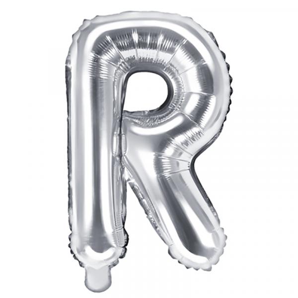 Ballon Buchstabe XS Silber