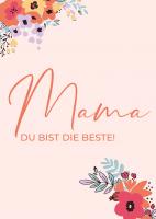Postkarte Mama Du bist Postkarte Mama Du bist die Beste