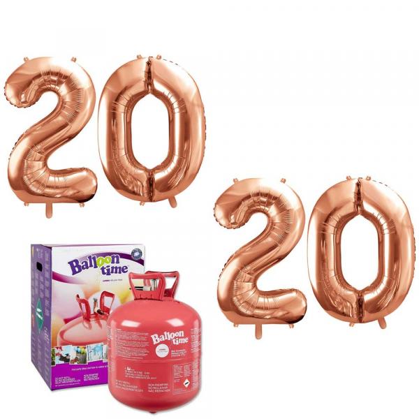 Zahlen Set 2020 Mit helium