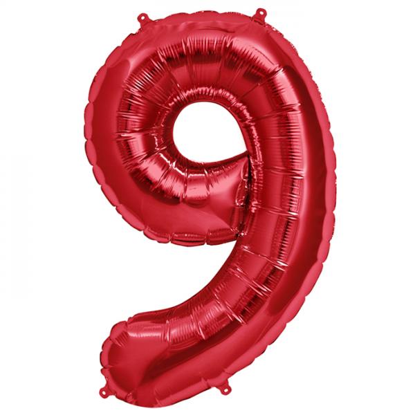 Zahlenballon 9 XXL