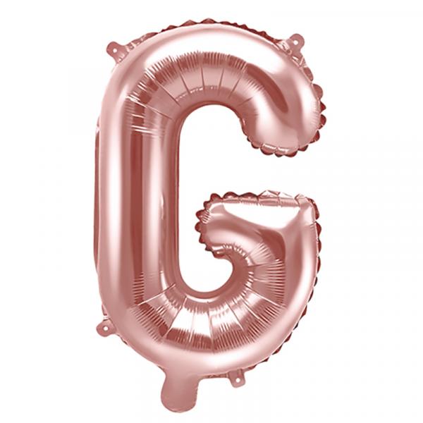 Ballon Buchstabe XS RoseGold