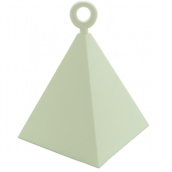 Gewicht für Ballon weiß Pyramide