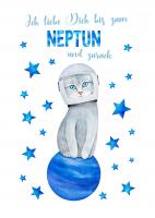 Postkarte Neptun Postkarte Neptun