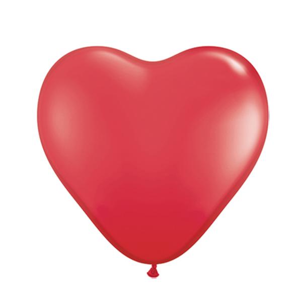 Mini Herzballon Rot