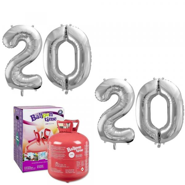 Zahlen Set 2020 Mit helium