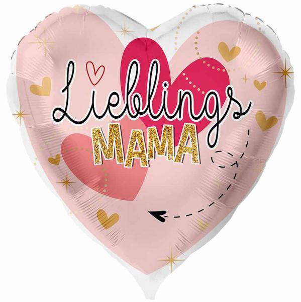 Lieblingsmama Herz Folienballon